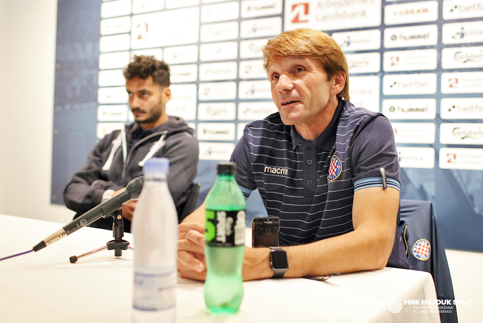 Press conference - coach Carrillo and Savvas Gentsoglou