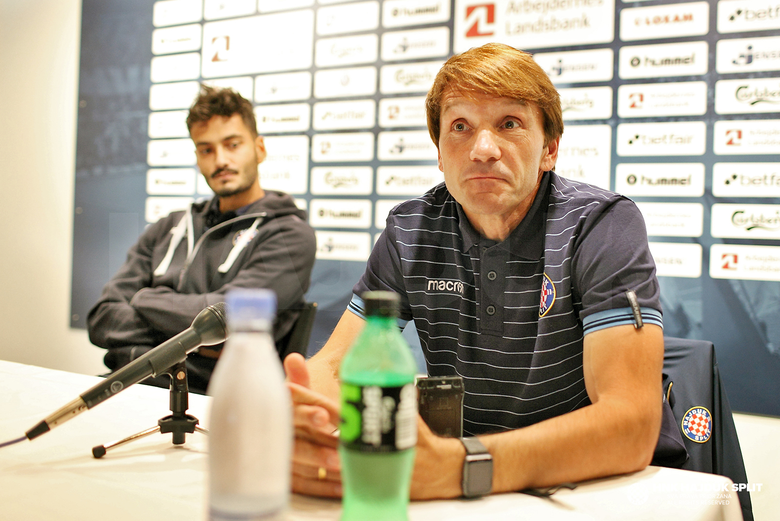 Press conference - coach Carrillo and Savvas Gentsoglou