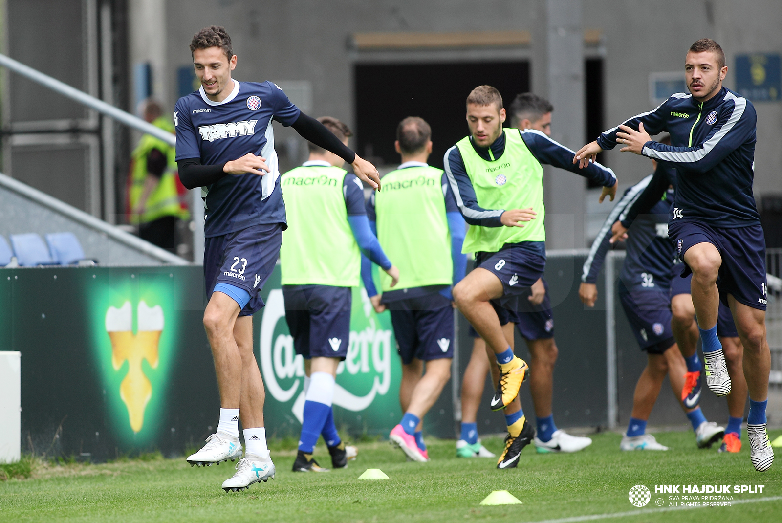 Official training in Brondby