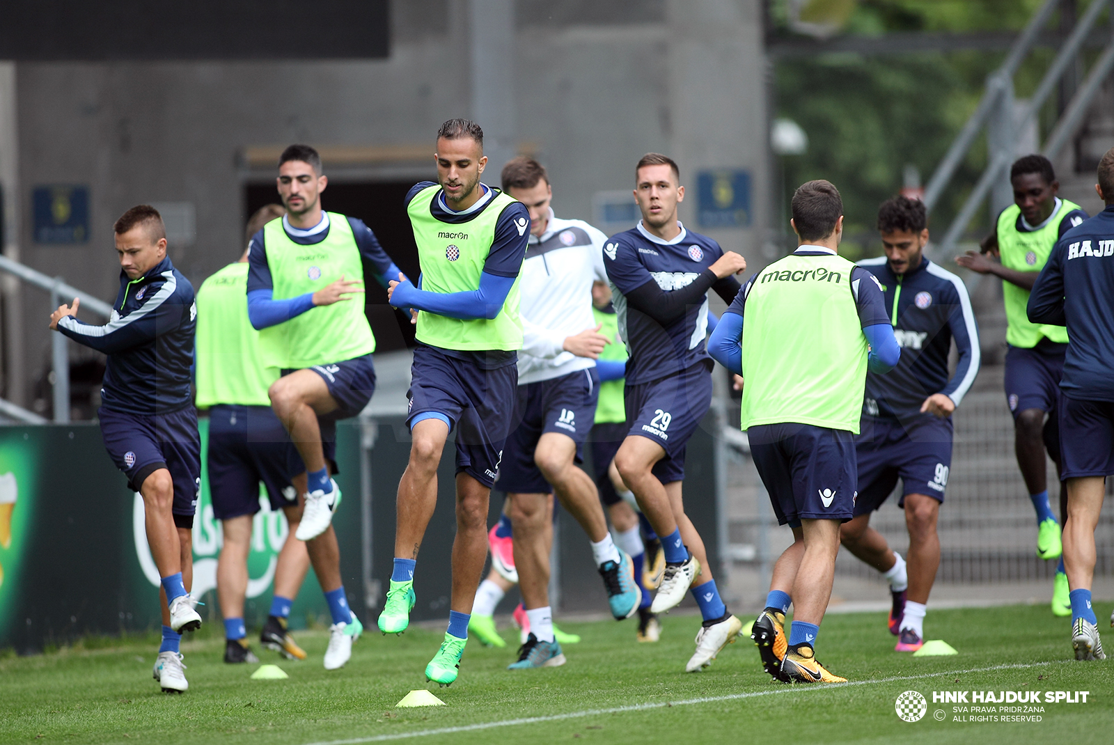 Official training in Brondby