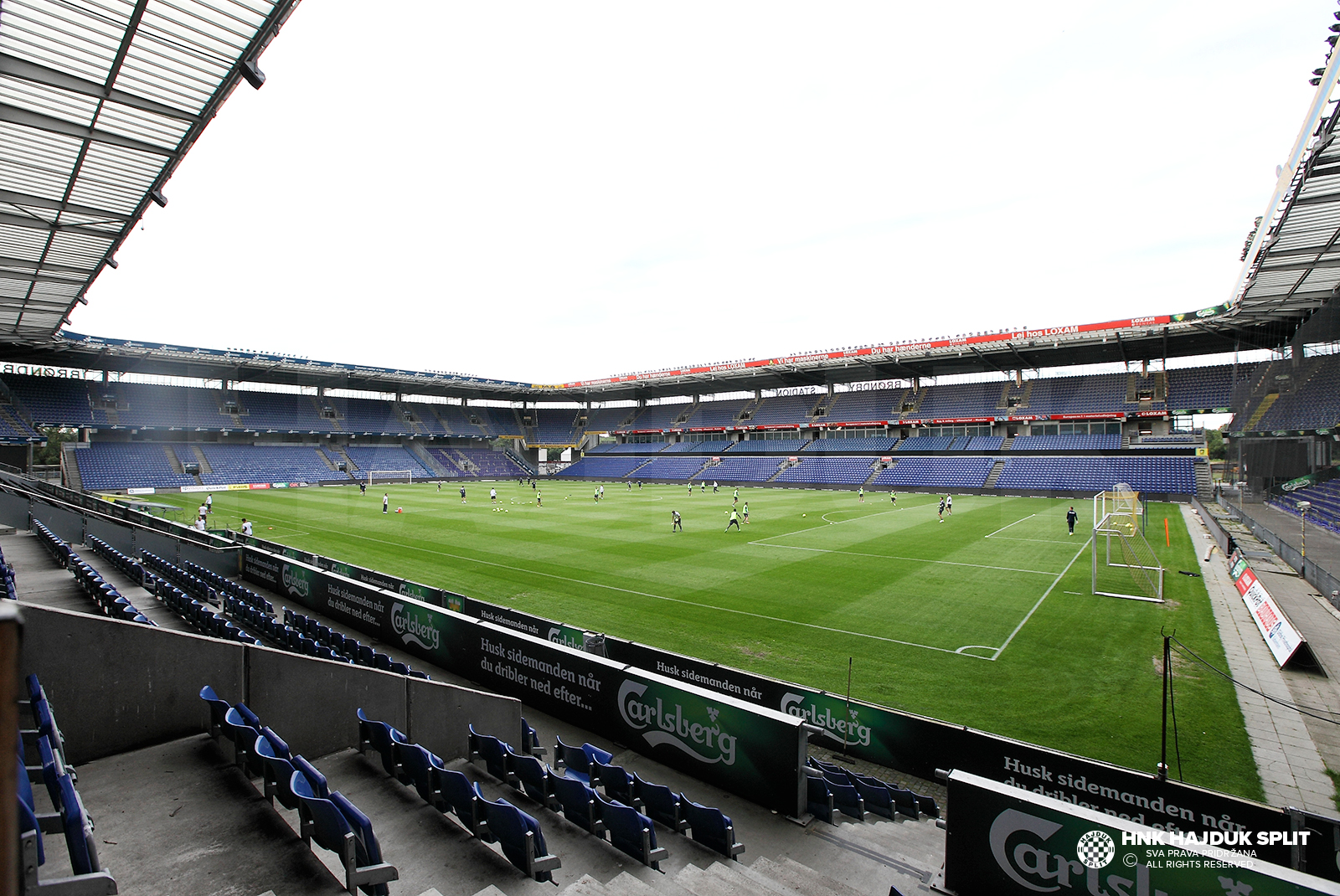 Official training in Brondby