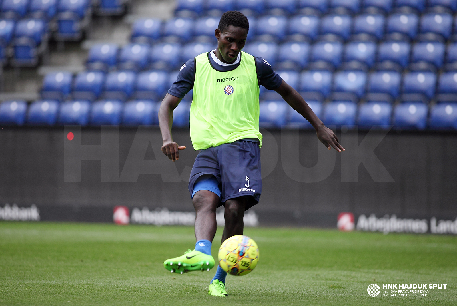 Official training in Brondby