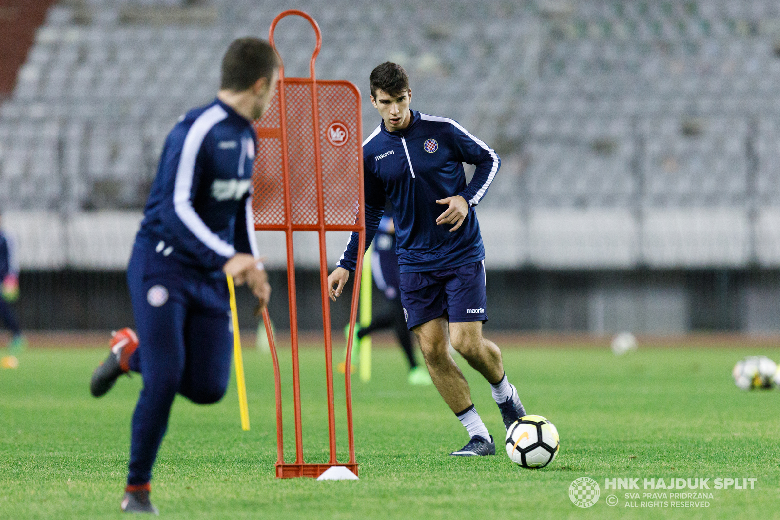 Prvi trening na zimskim pripremama