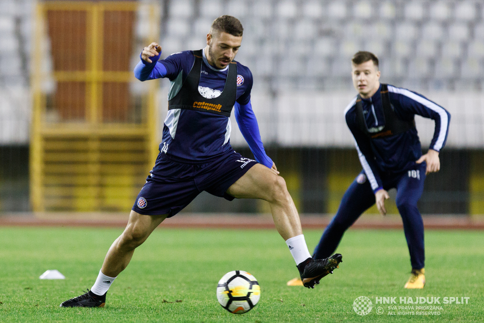 Prvi trening na zimskim pripremama