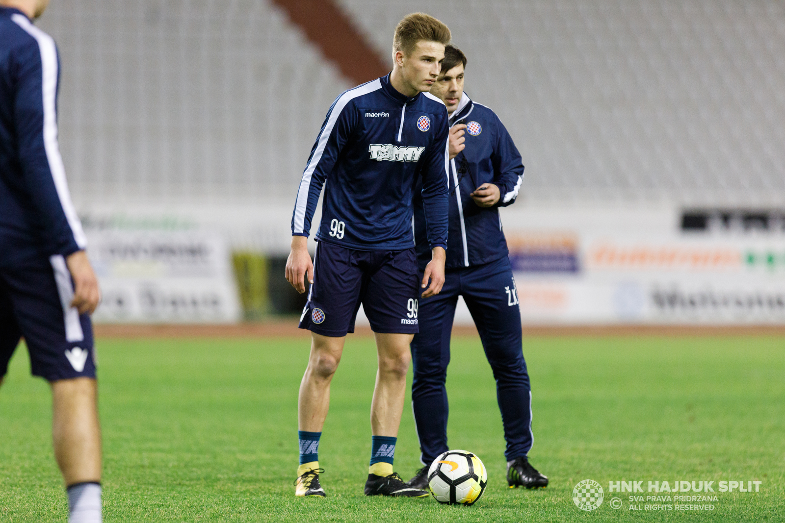 Prvi trening na zimskim pripremama