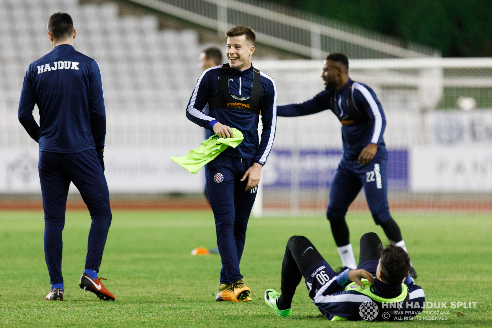 Prvi trening na zimskim pripremama