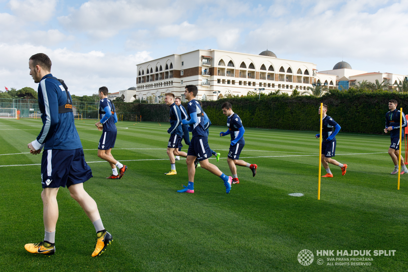 Belek 2018.: Prvi trening