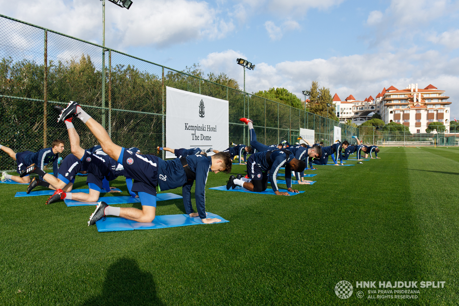 Belek 2018.: Prvi trening