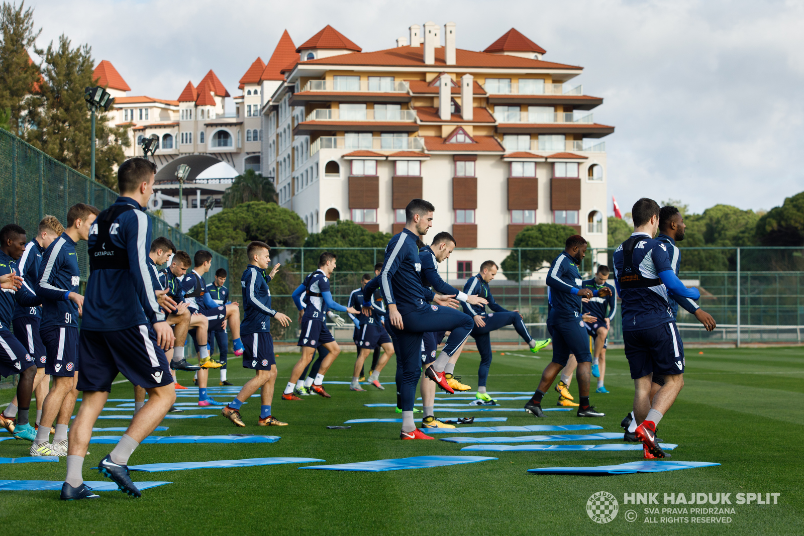 Belek 2018.: Prvi trening