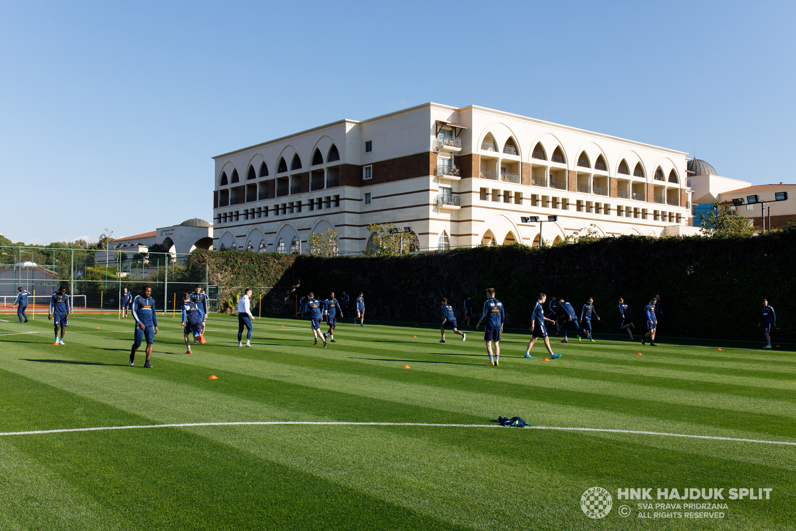 Belek 2018.: Prvi trening