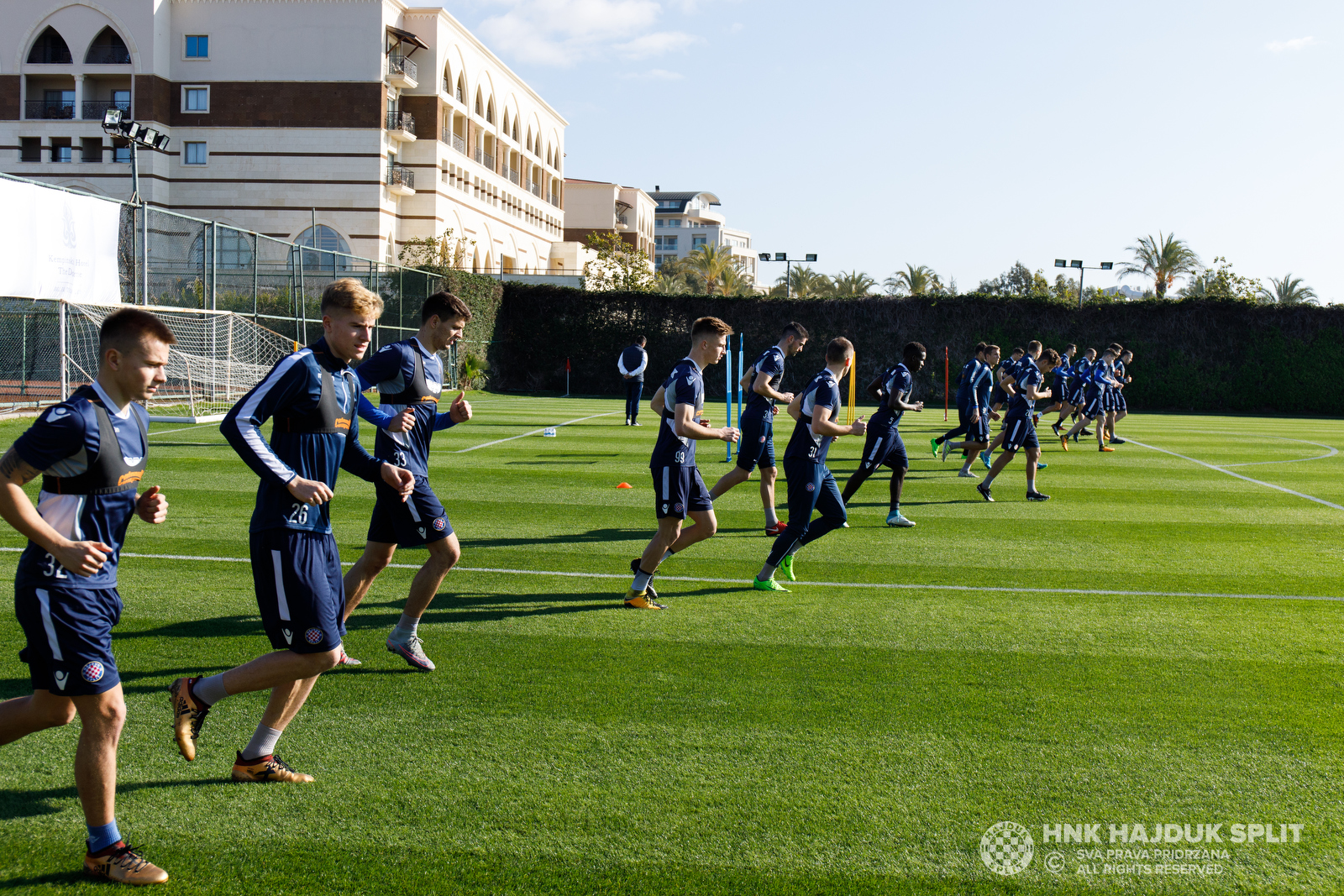 Belek 2018.: Prvi trening