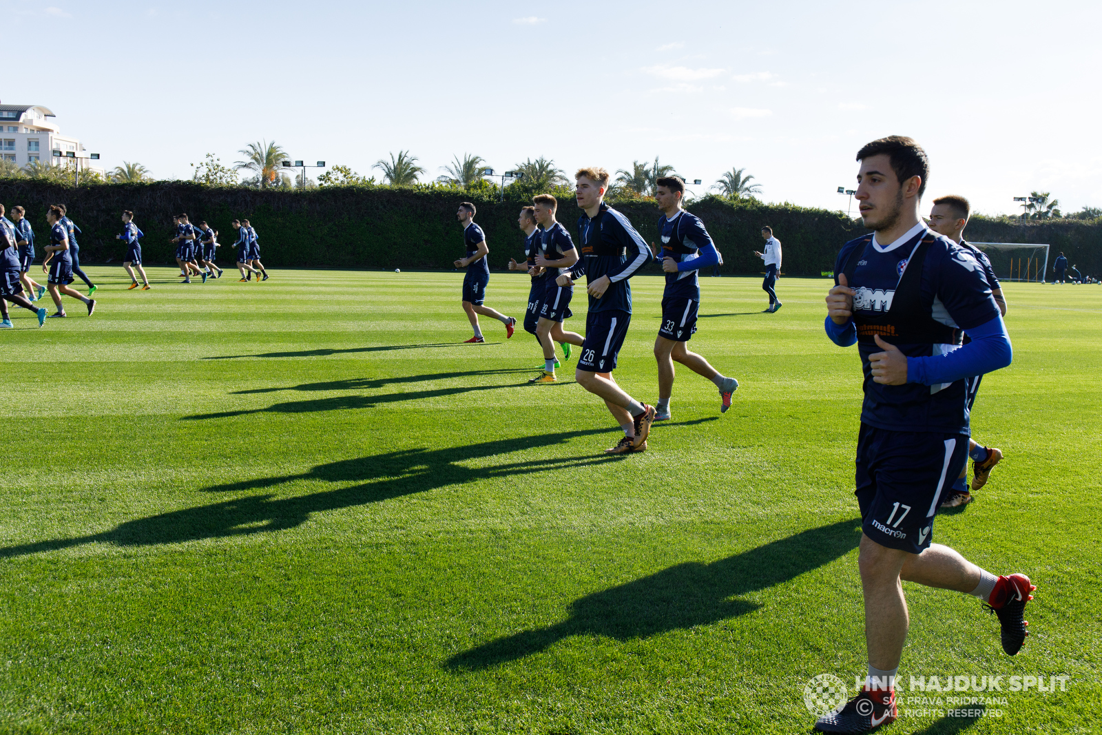 Belek 2018.: Prvi trening