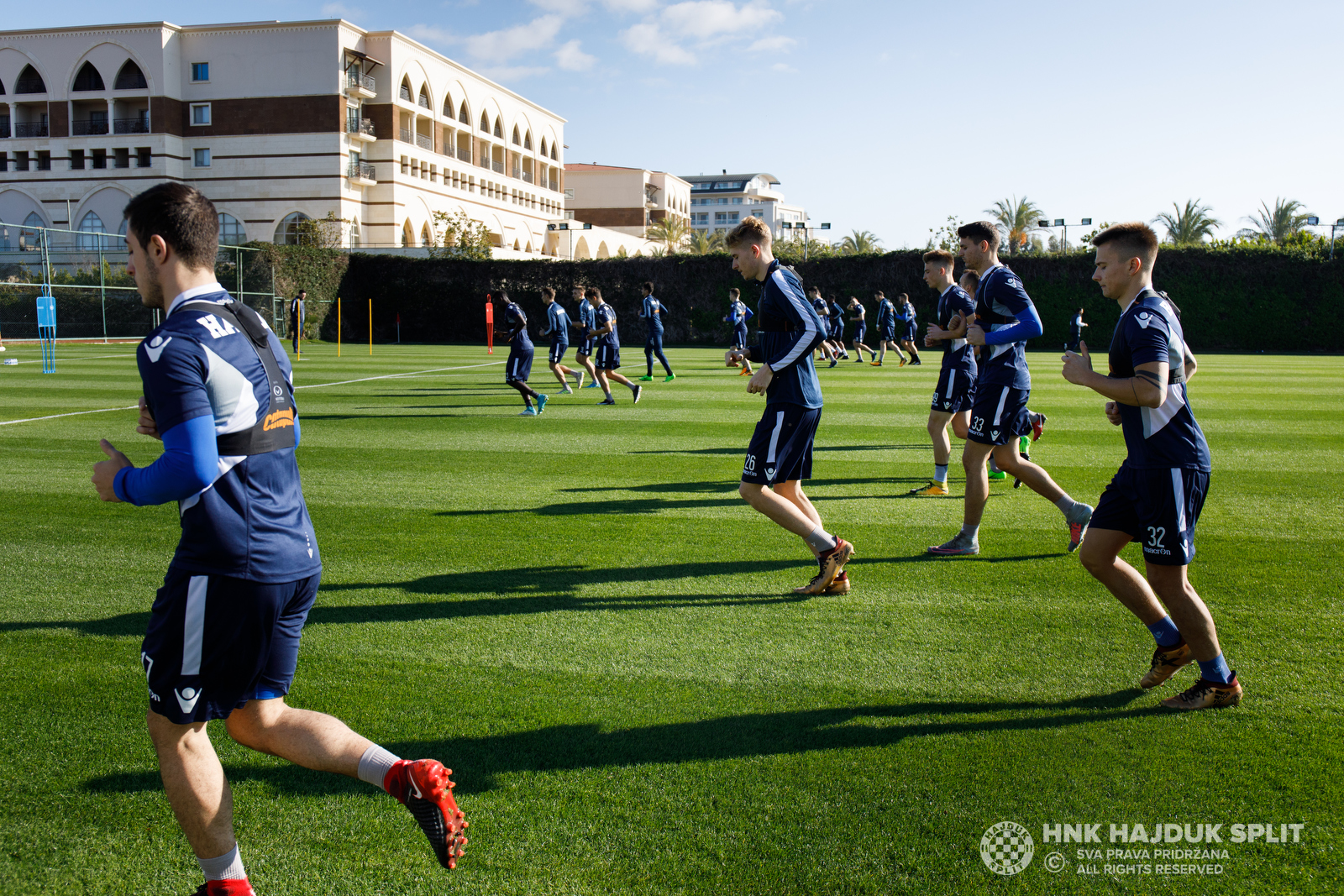 Belek 2018.: Prvi trening