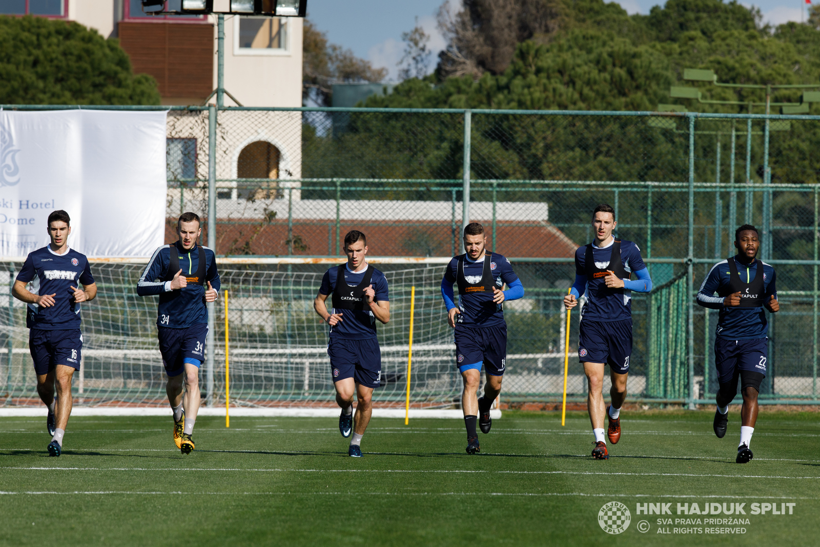 Belek 2018.: Prvi trening