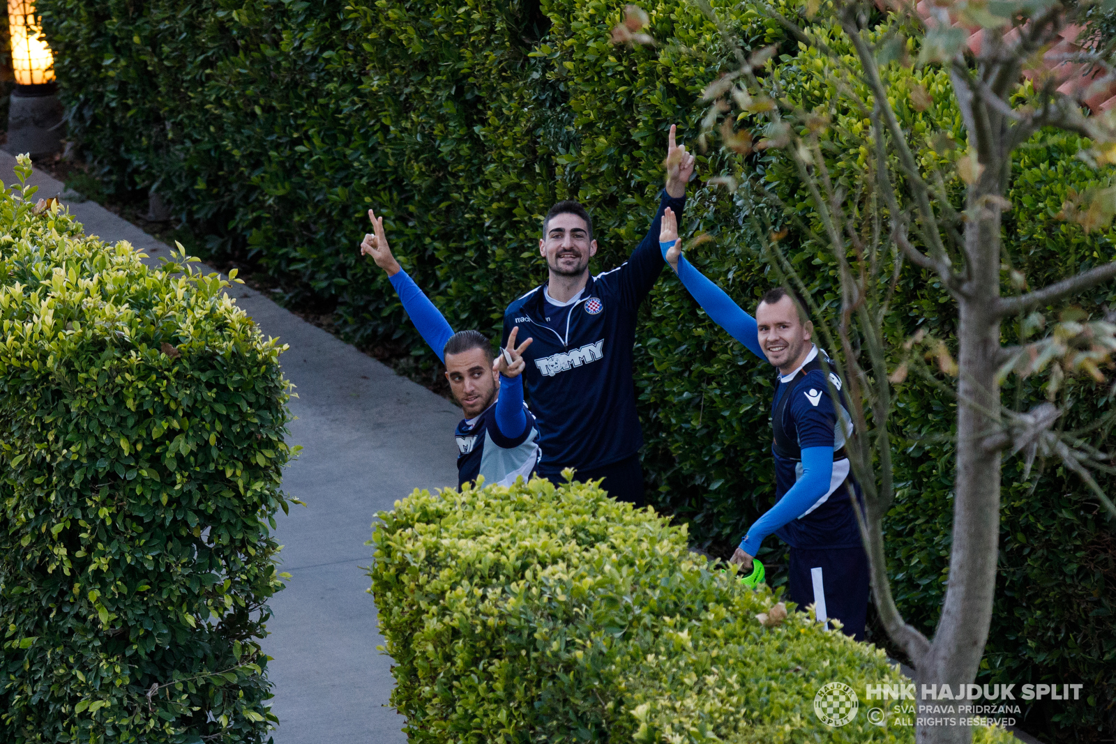 Belek, 17. siječnja: Poslijepodnevni trening