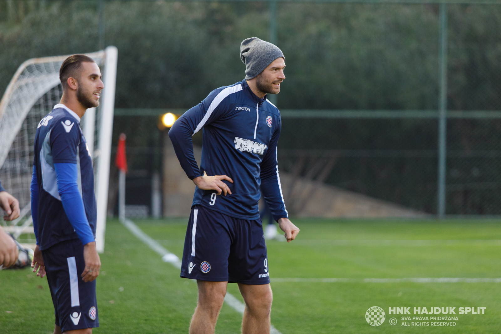 Belek, 17. siječnja: Poslijepodnevni trening