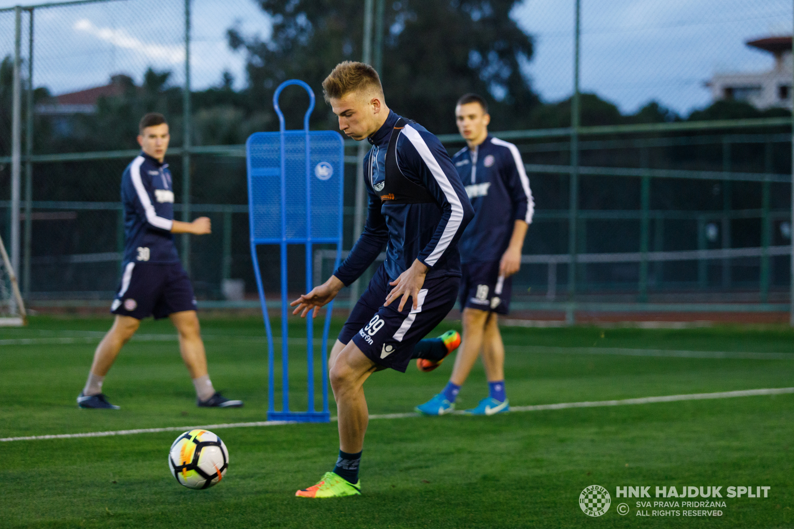 Belek, 17. siječnja: Poslijepodnevni trening