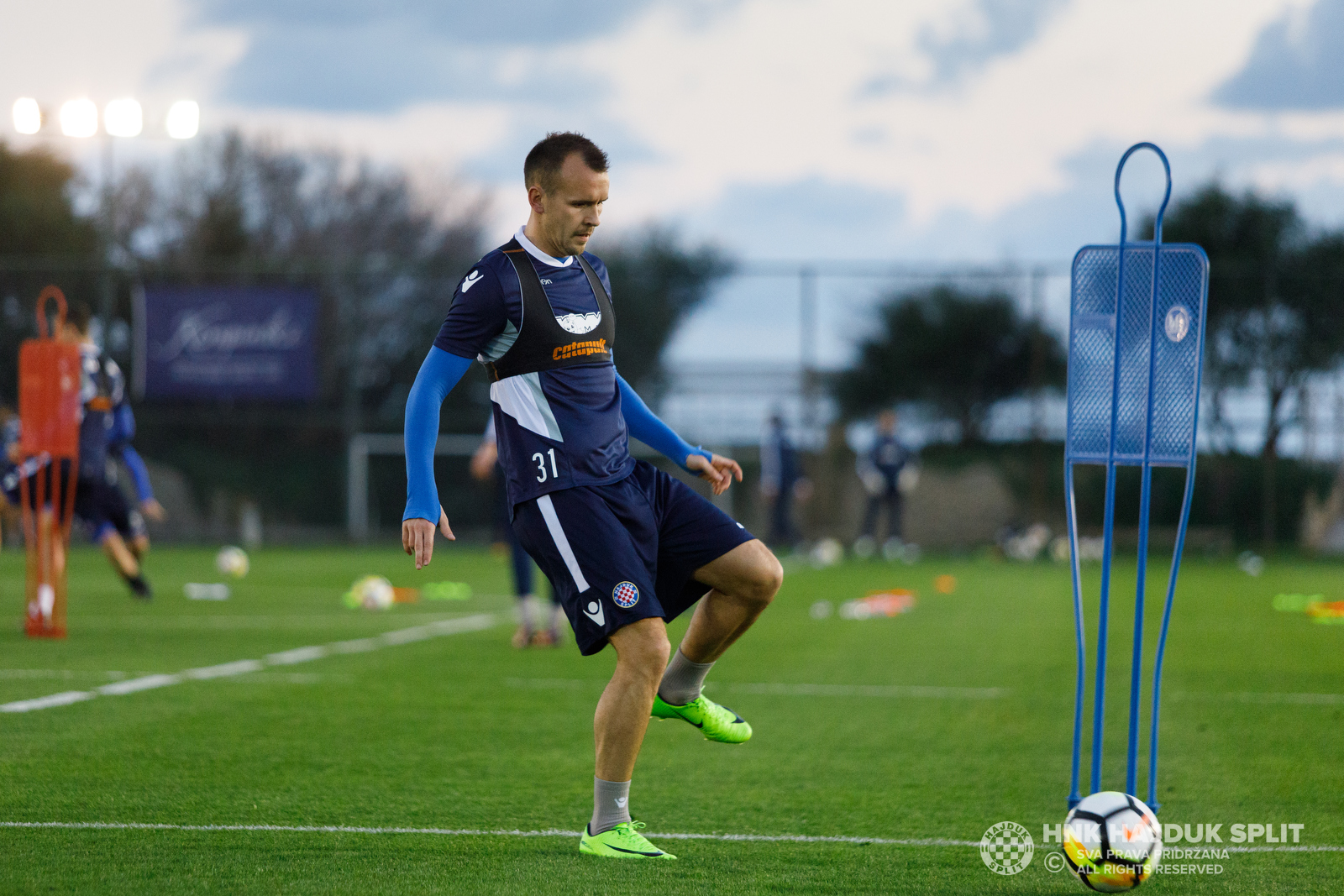 Belek, 17. siječnja: Poslijepodnevni trening