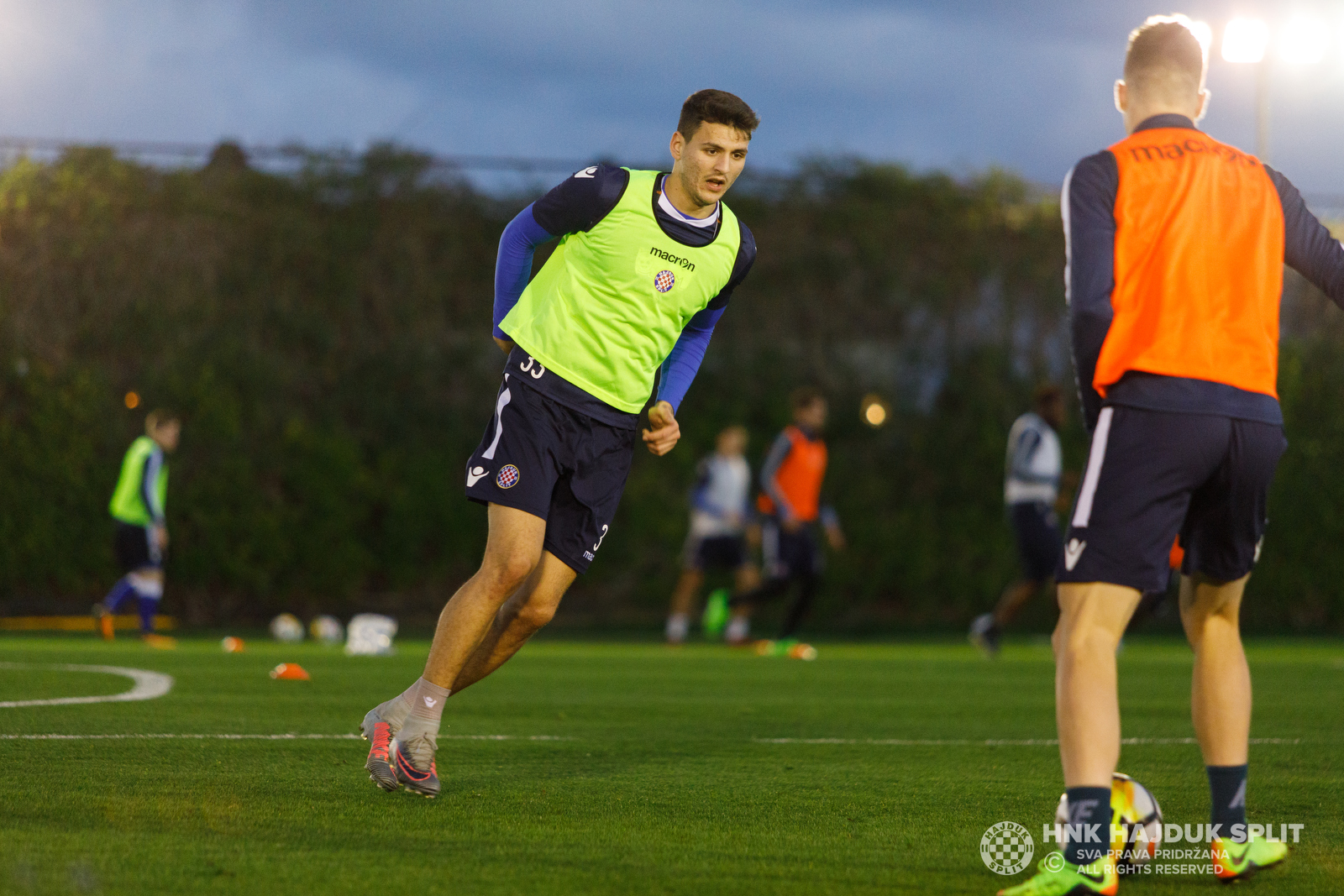 Belek, 17. siječnja: Poslijepodnevni trening