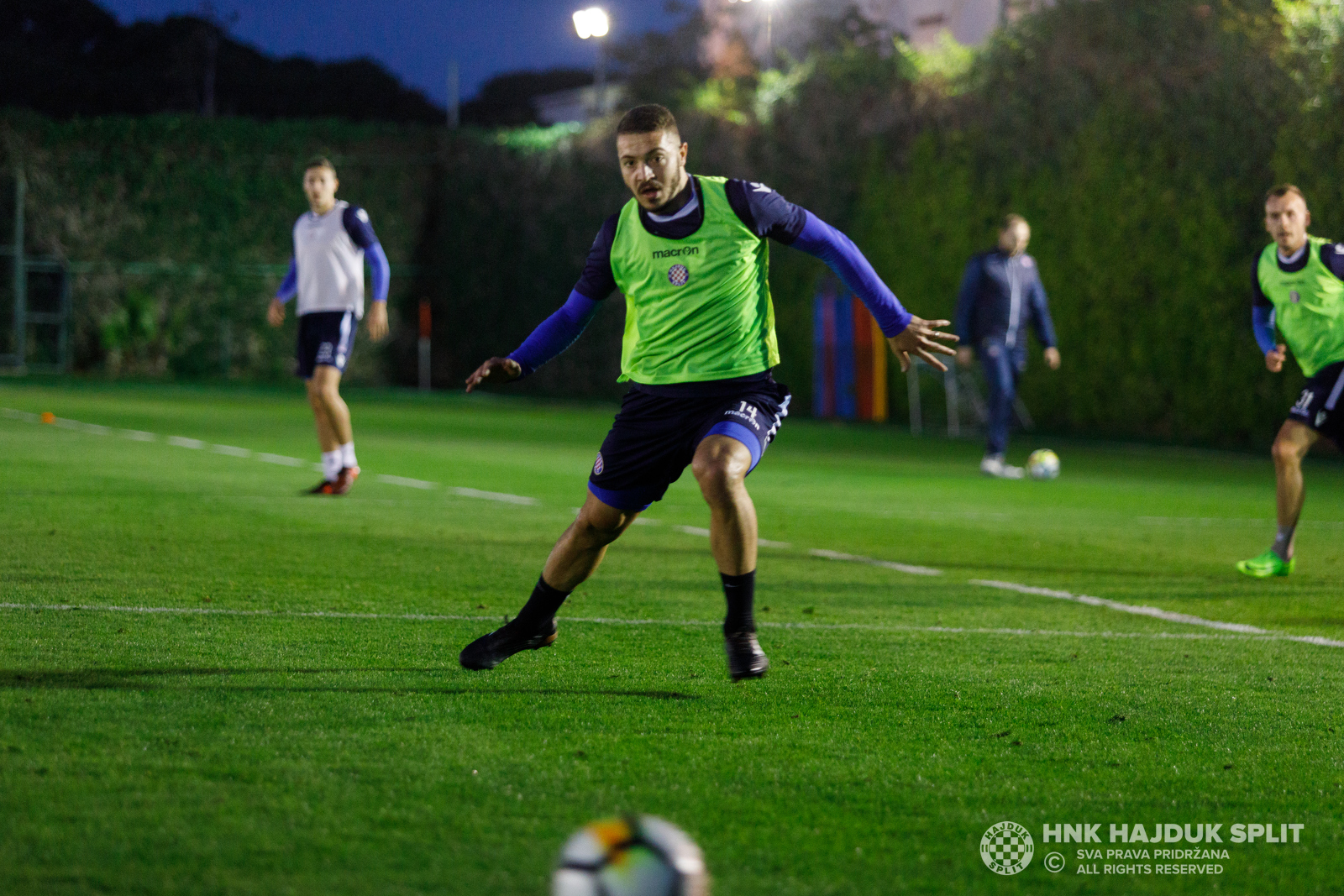 Belek, 17. siječnja: Poslijepodnevni trening