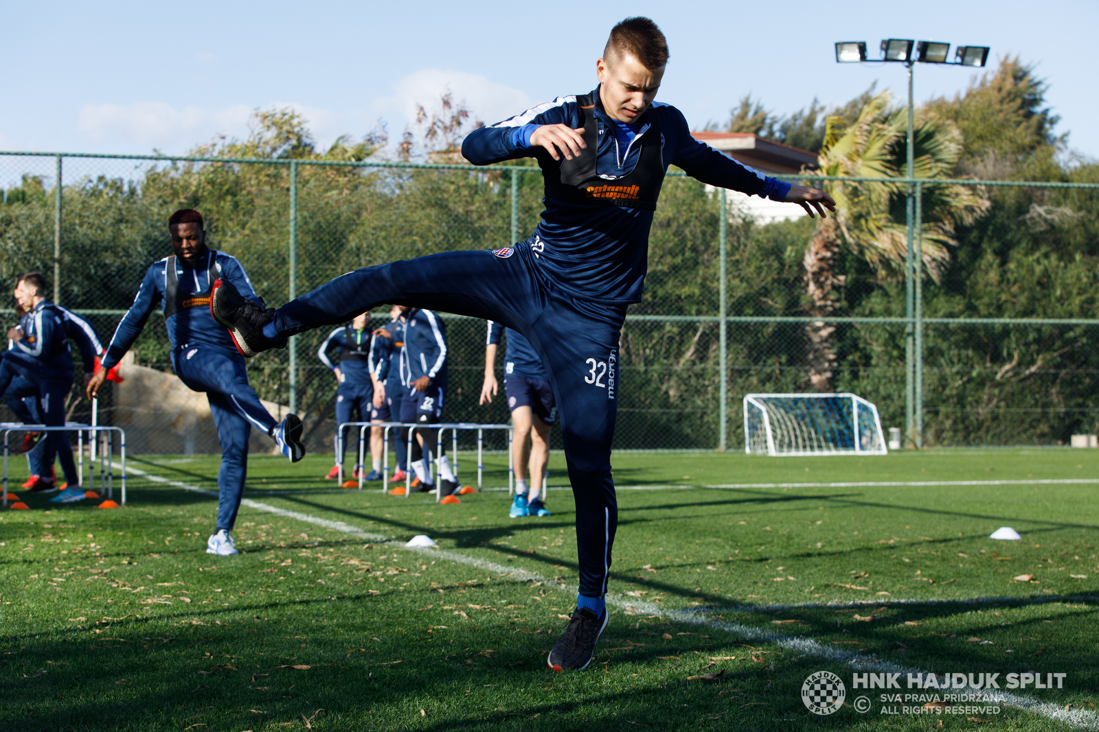 Belek, 3. dan: Jutarnji trening