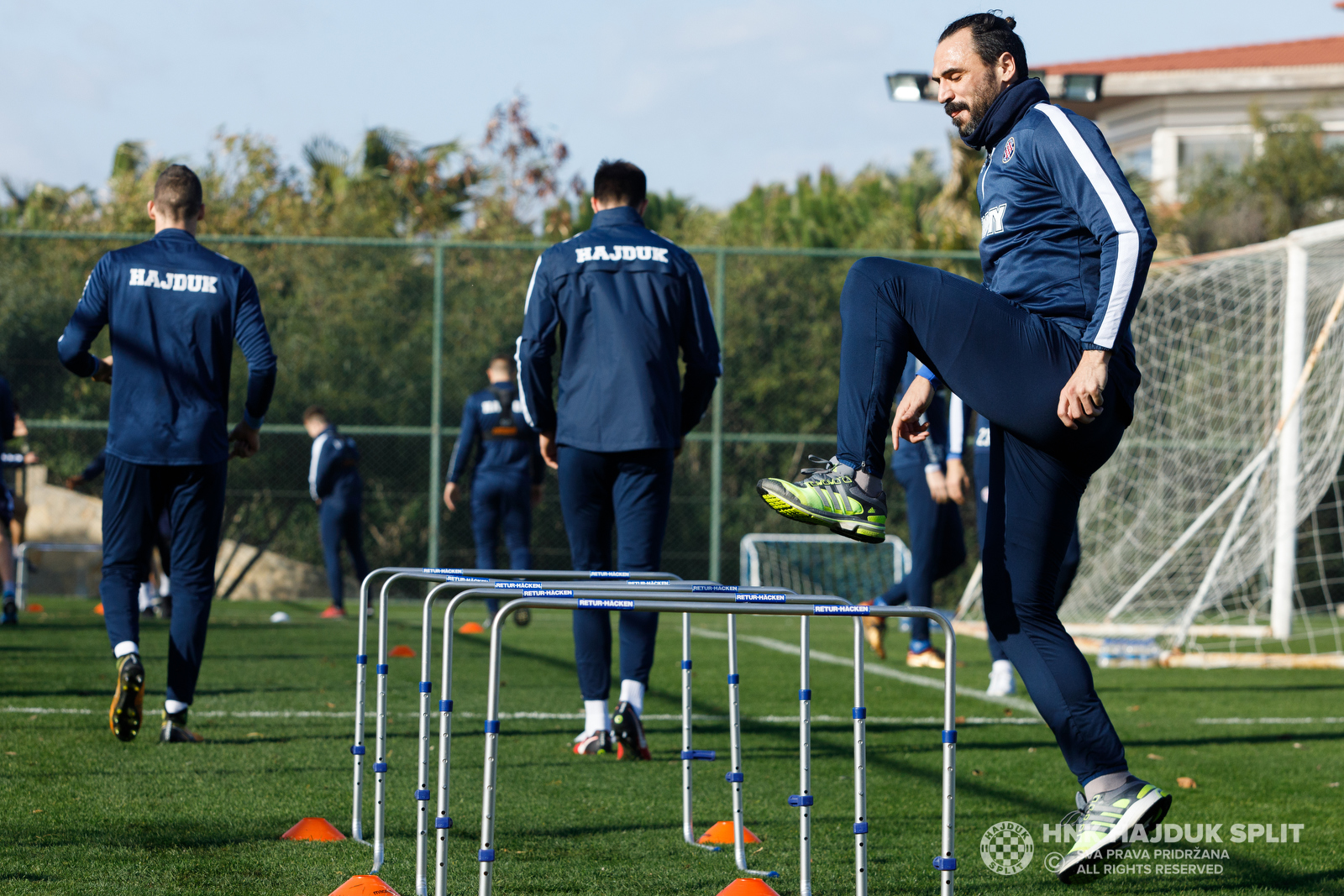 Belek, 3. dan: Jutarnji trening