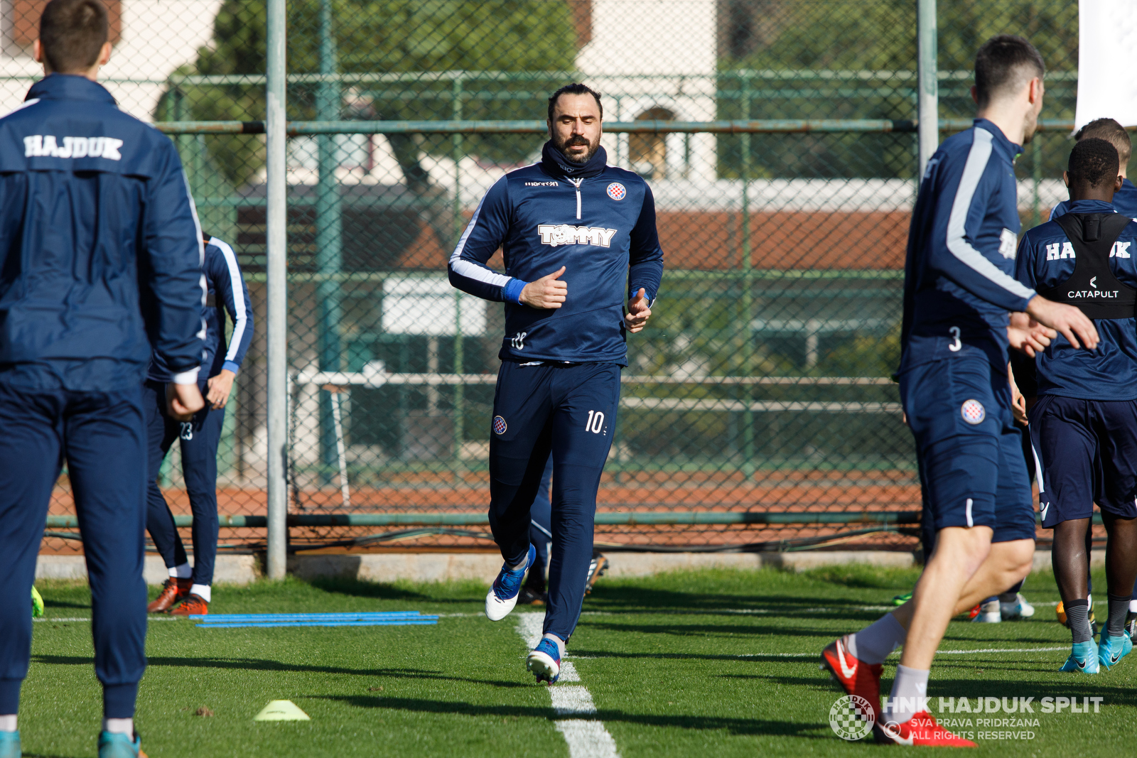 Belek, 3. dan: Jutarnji trening