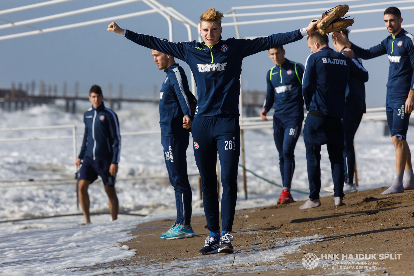 Belek, 3. dan: Jutarnji trening