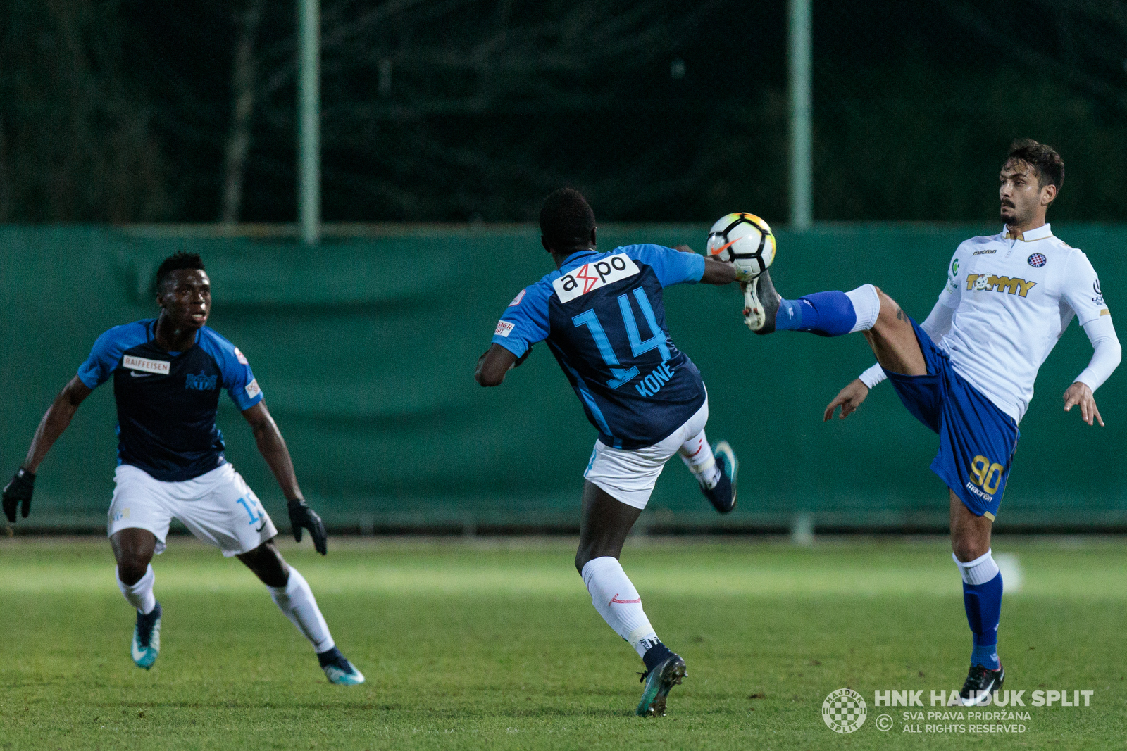 Hajduk - Zürich 4:1