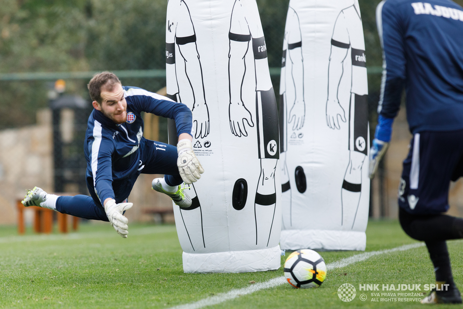 Vratarski trening u Beleku