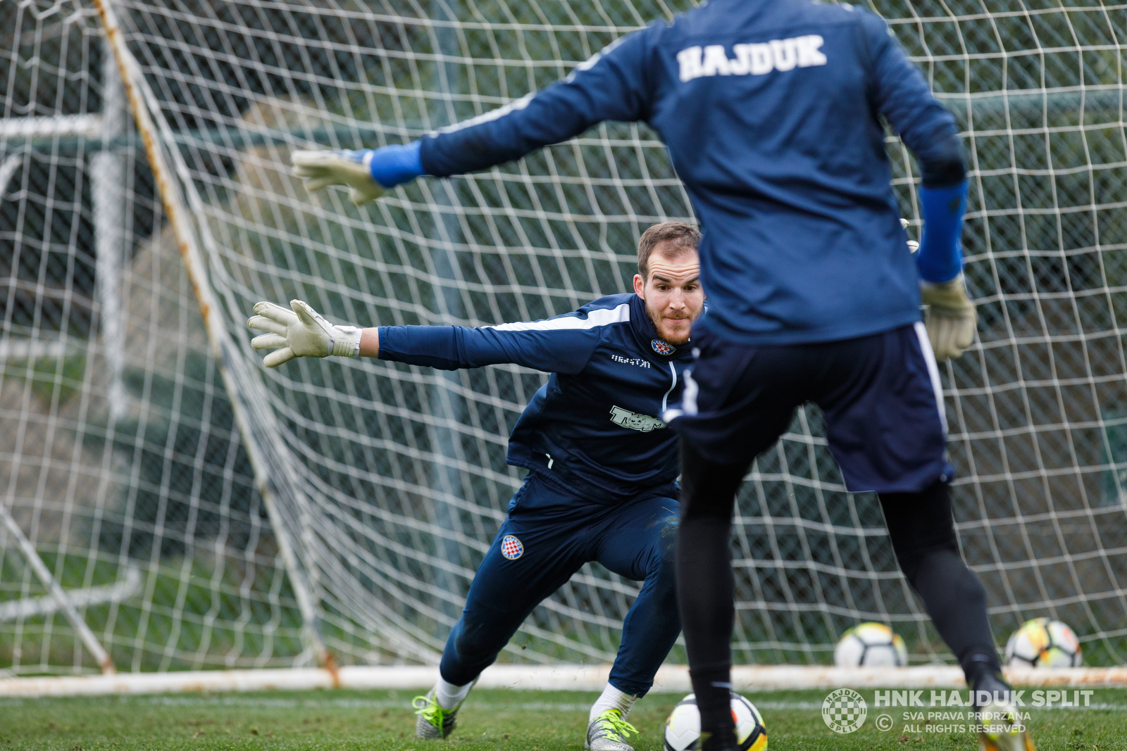 Vratarski trening u Beleku