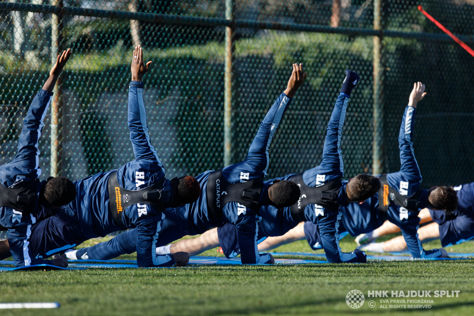 Belek, 14. dan: Jutarnji trening