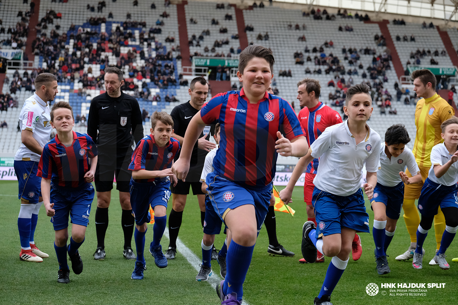 Dajaku scores the first goal for Hajduk Split 