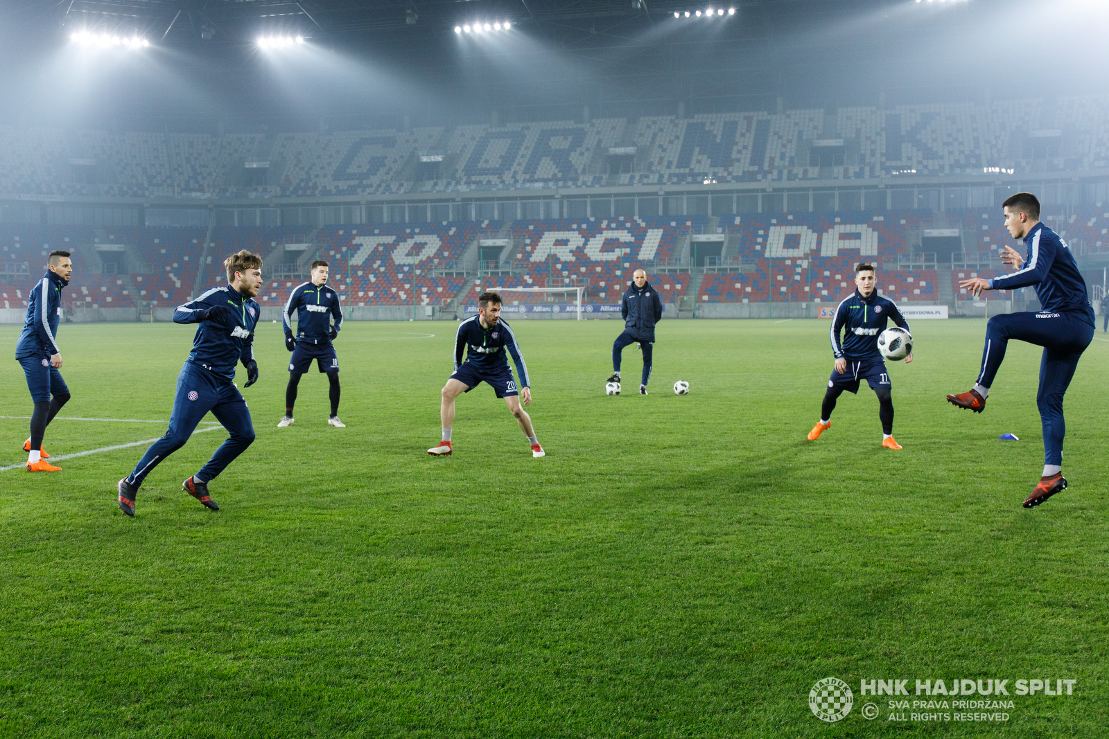 Trening u Zabrzeu