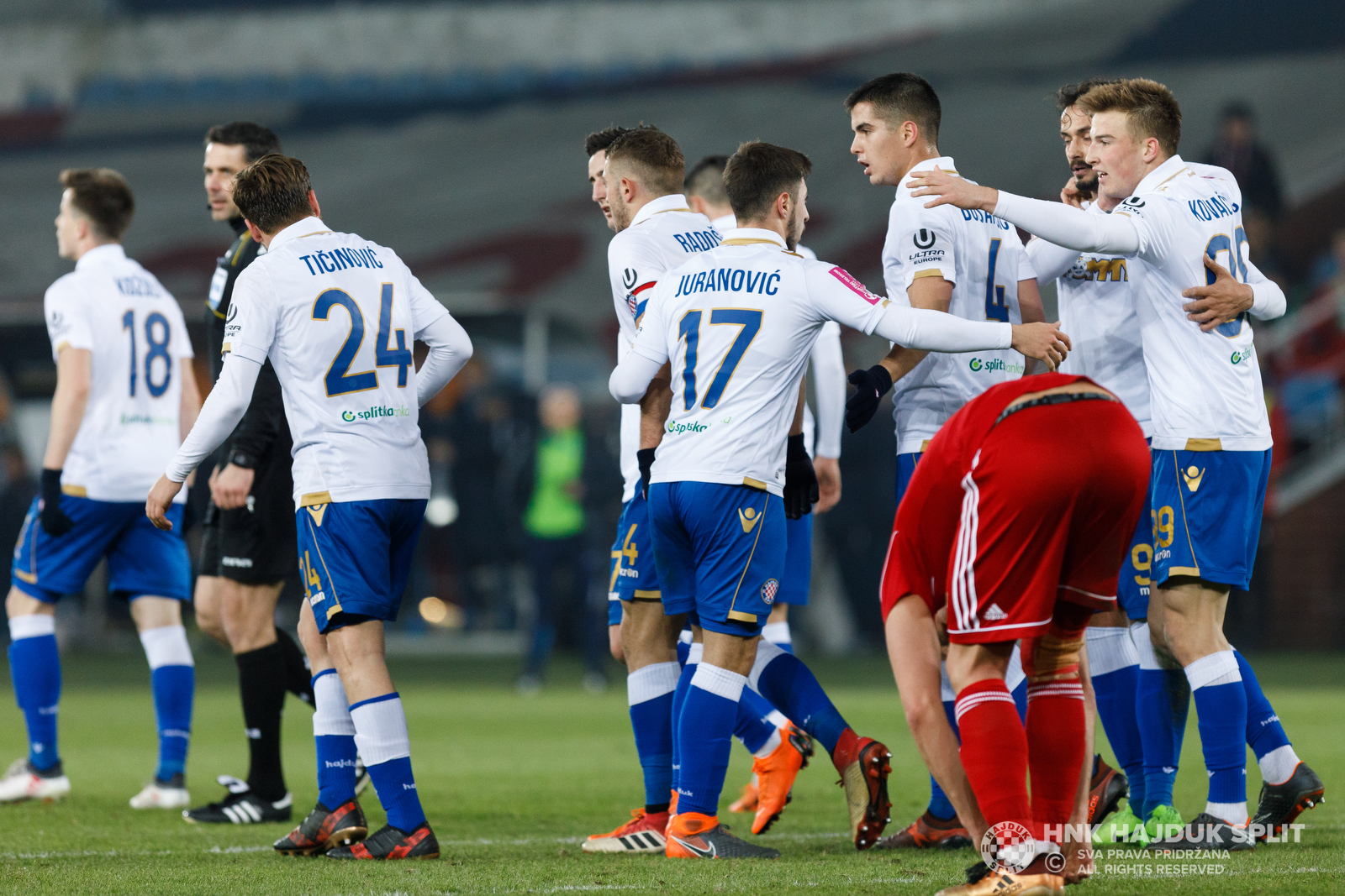 Górnik - Hajduk 3:2