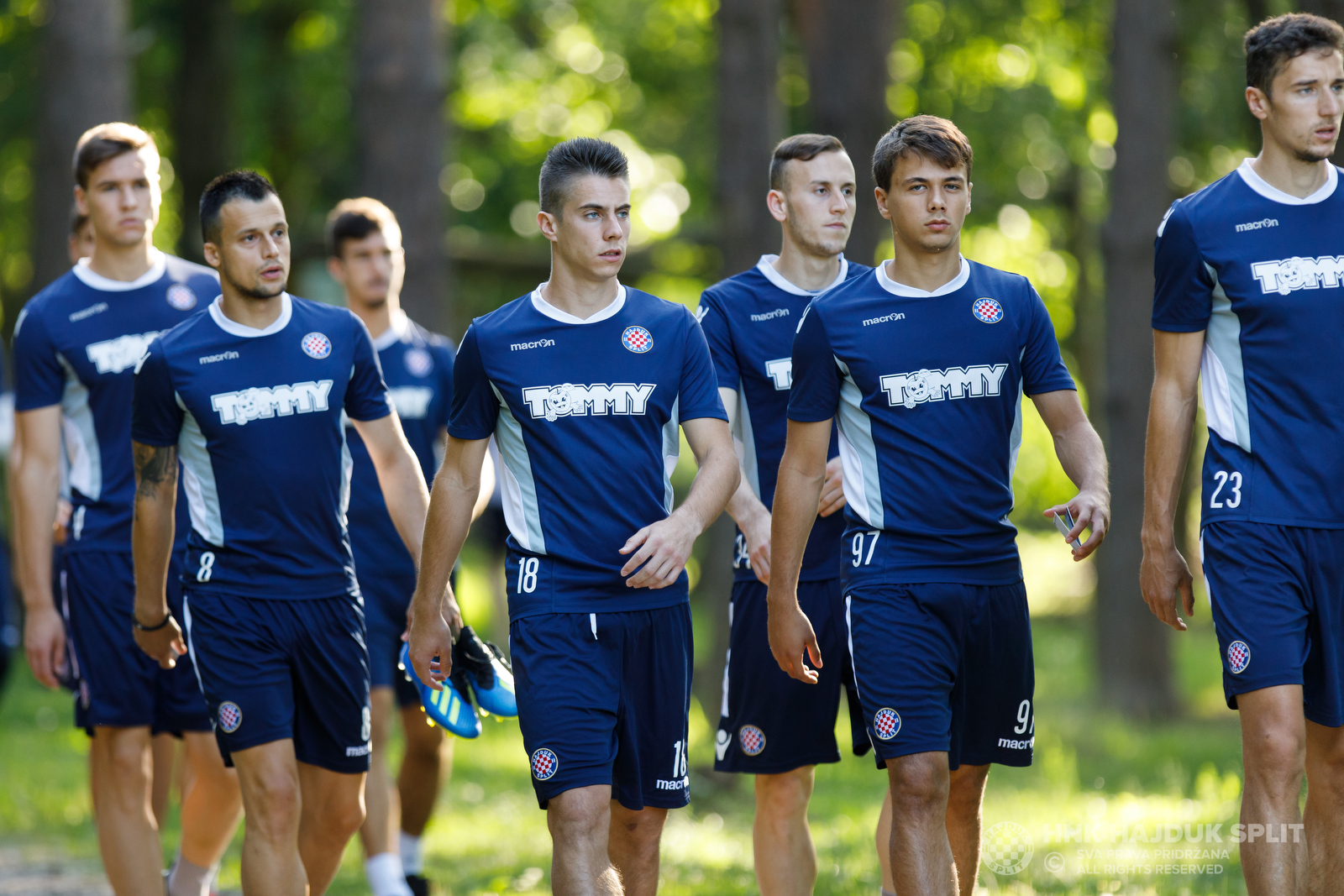 Karlo on X: Hajduk U19 finally get to lift the Prva HNL U19 trophy after  the last season game against Dugopolje U19 which they won 3-0 🏆 Game also  had to be