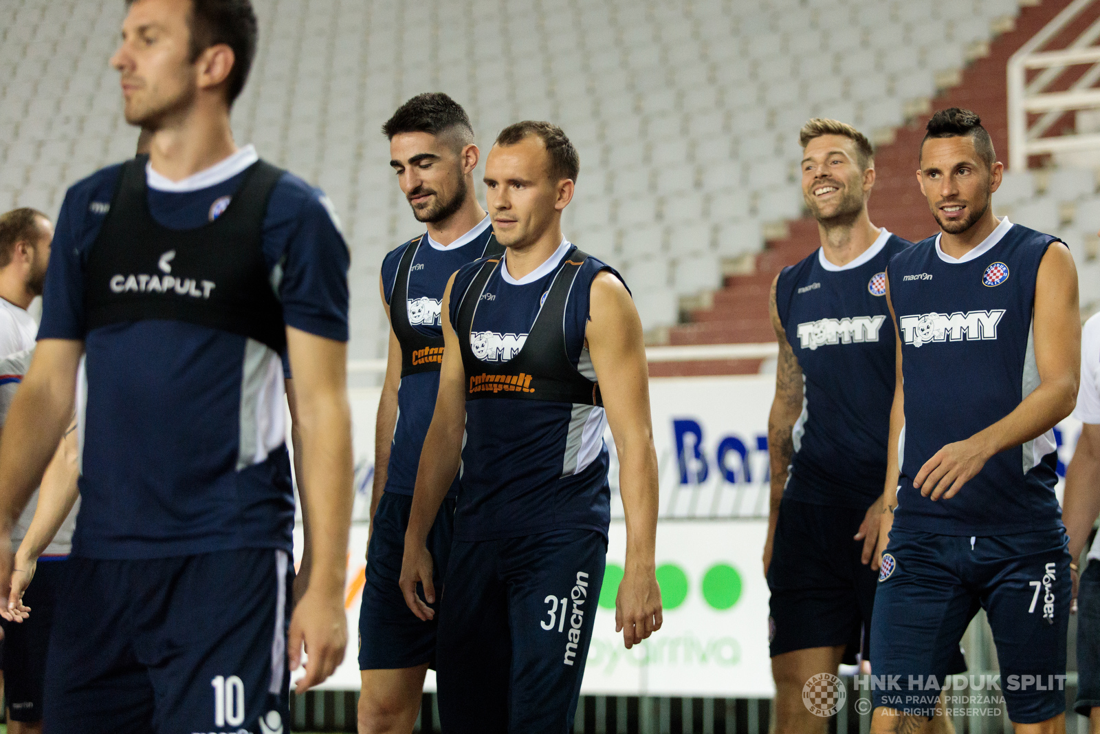 Službeni trening Bijelih uoči dvoboja Hajduk - FCSB