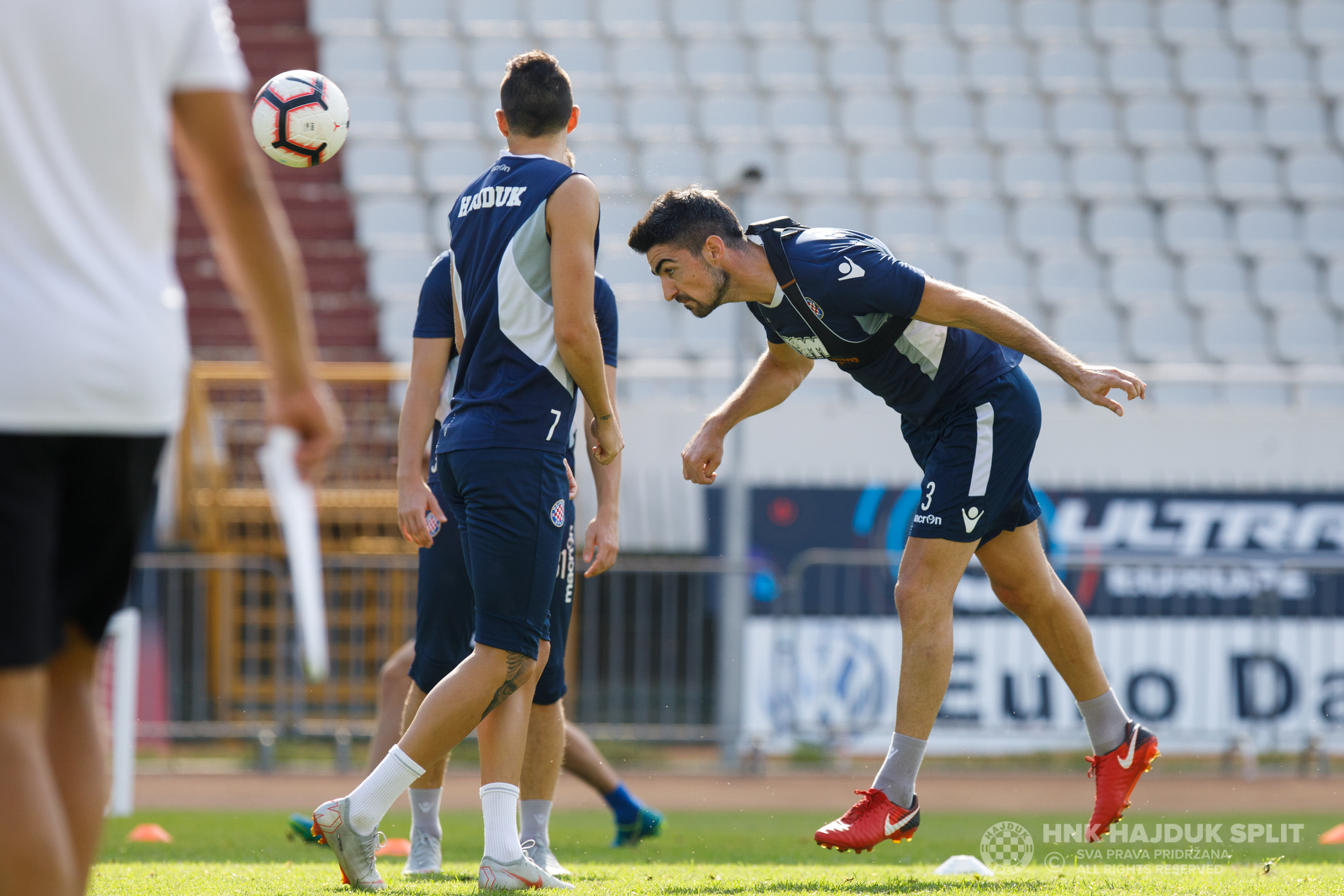 Trening uoči dvoboja s Istrom 1961