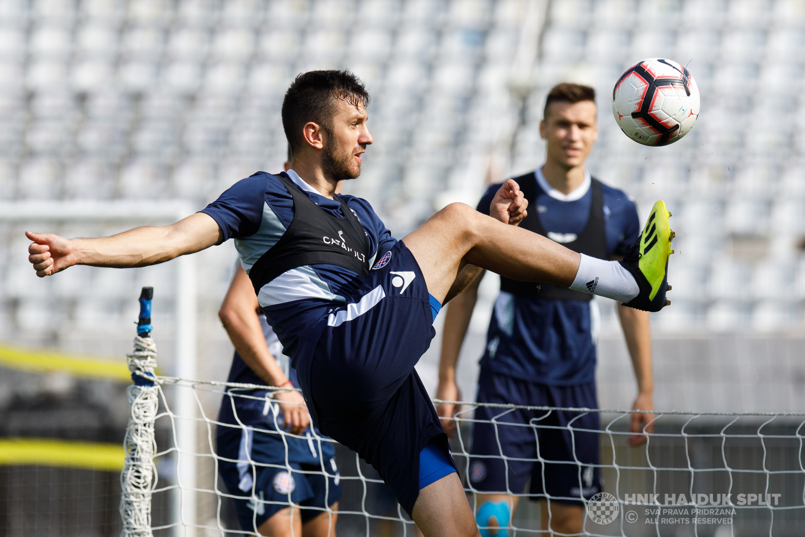 Trening uoči dvoboja s Istrom 1961