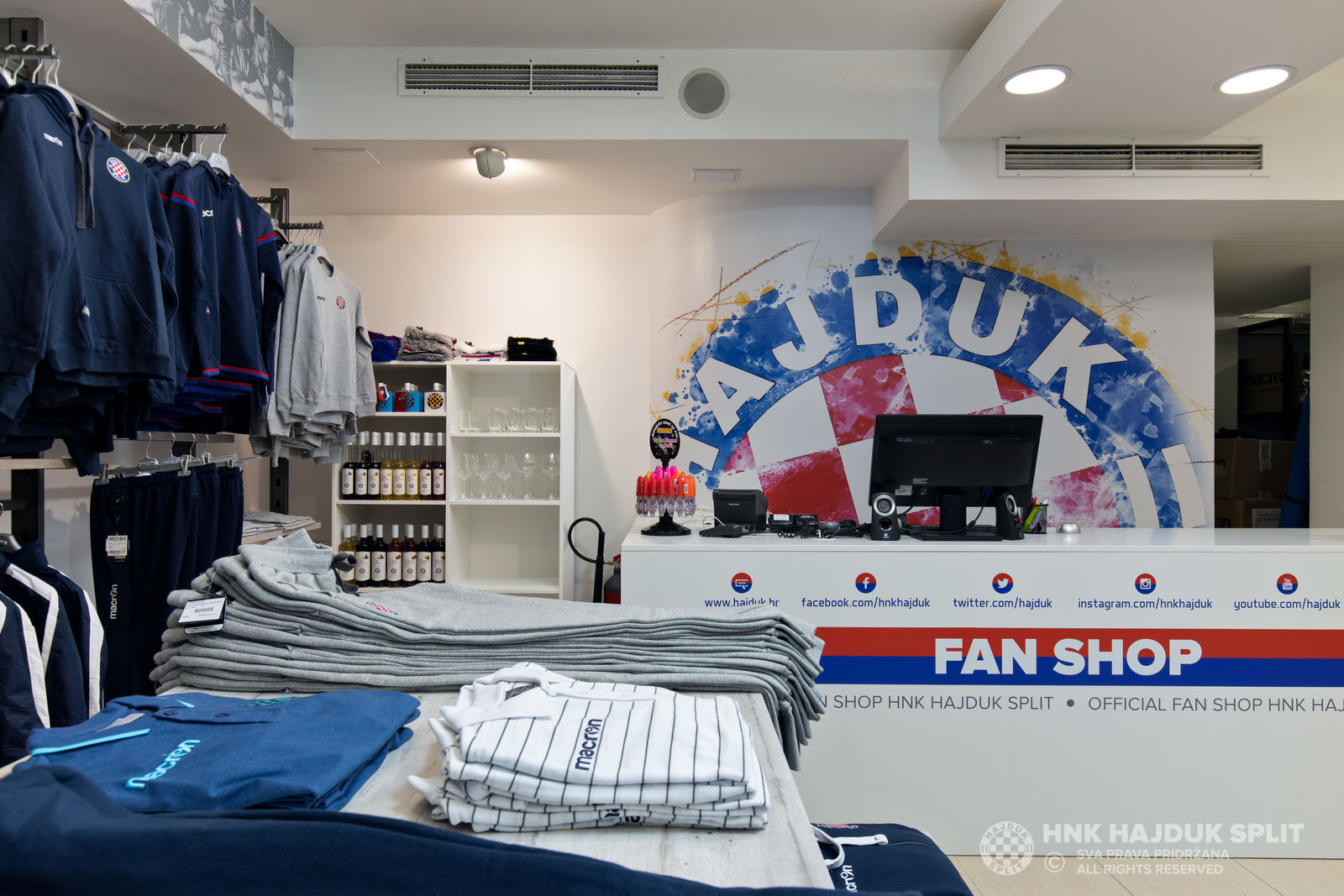 New Hajduk Fan Shop in the city centre! • HNK Hajduk Split