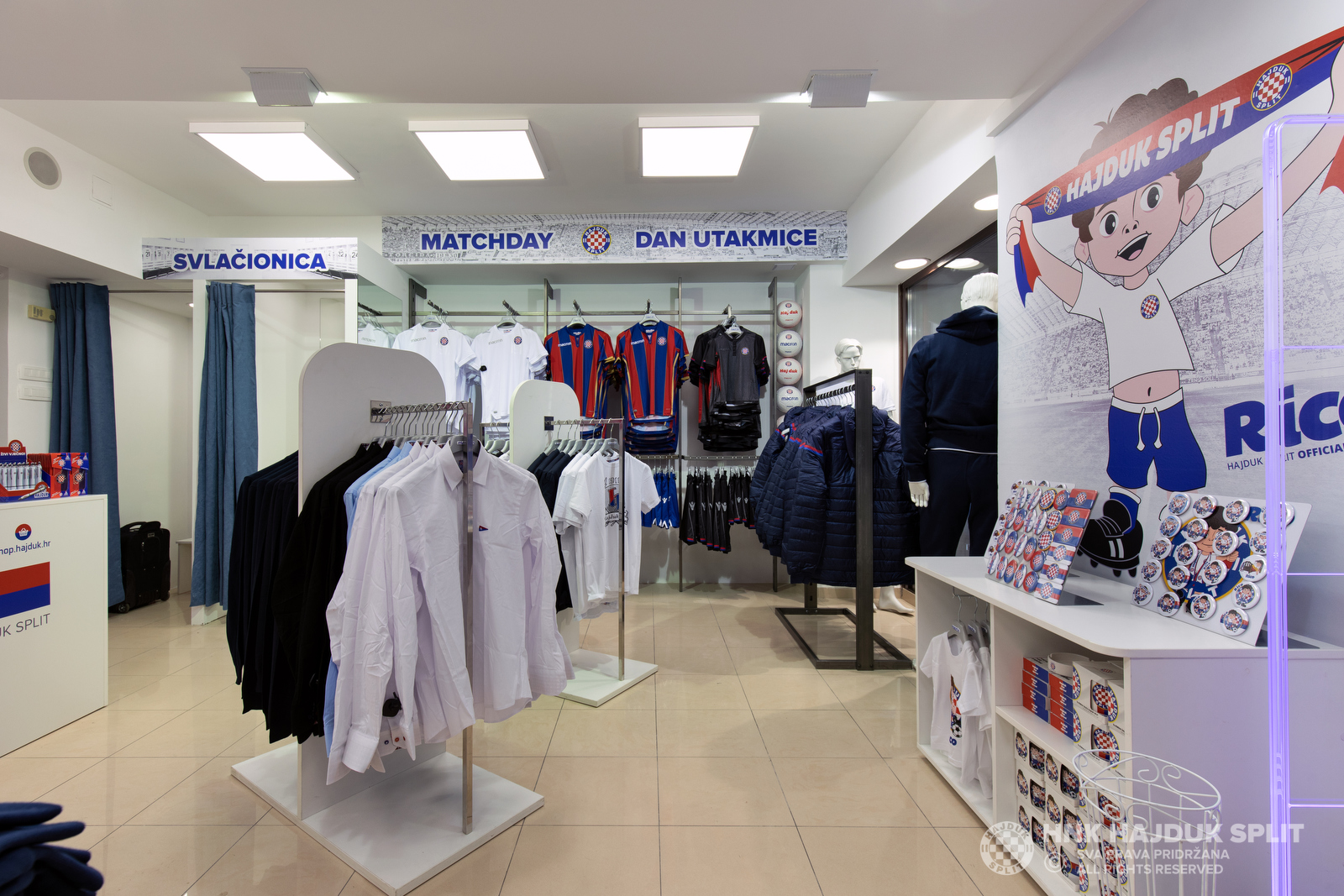 Visit Hajduk Fan Shop in the Port of Split • HNK Hajduk Split
