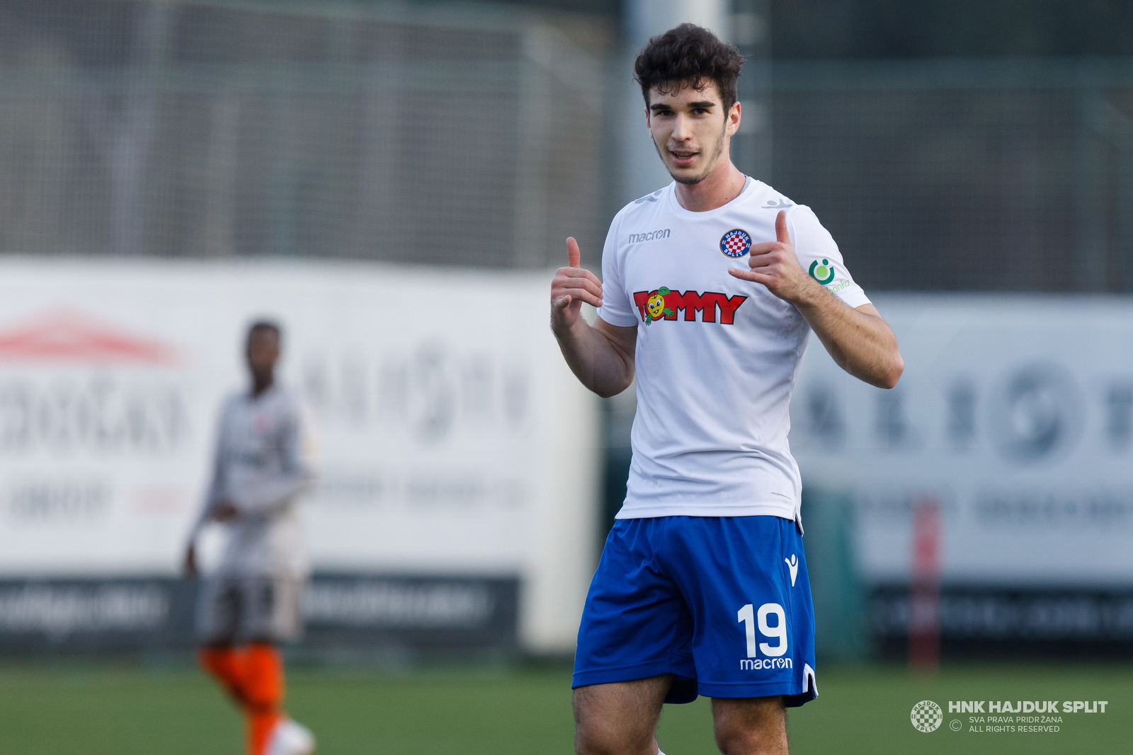 Dajaku scores the first goal for Hajduk Split 