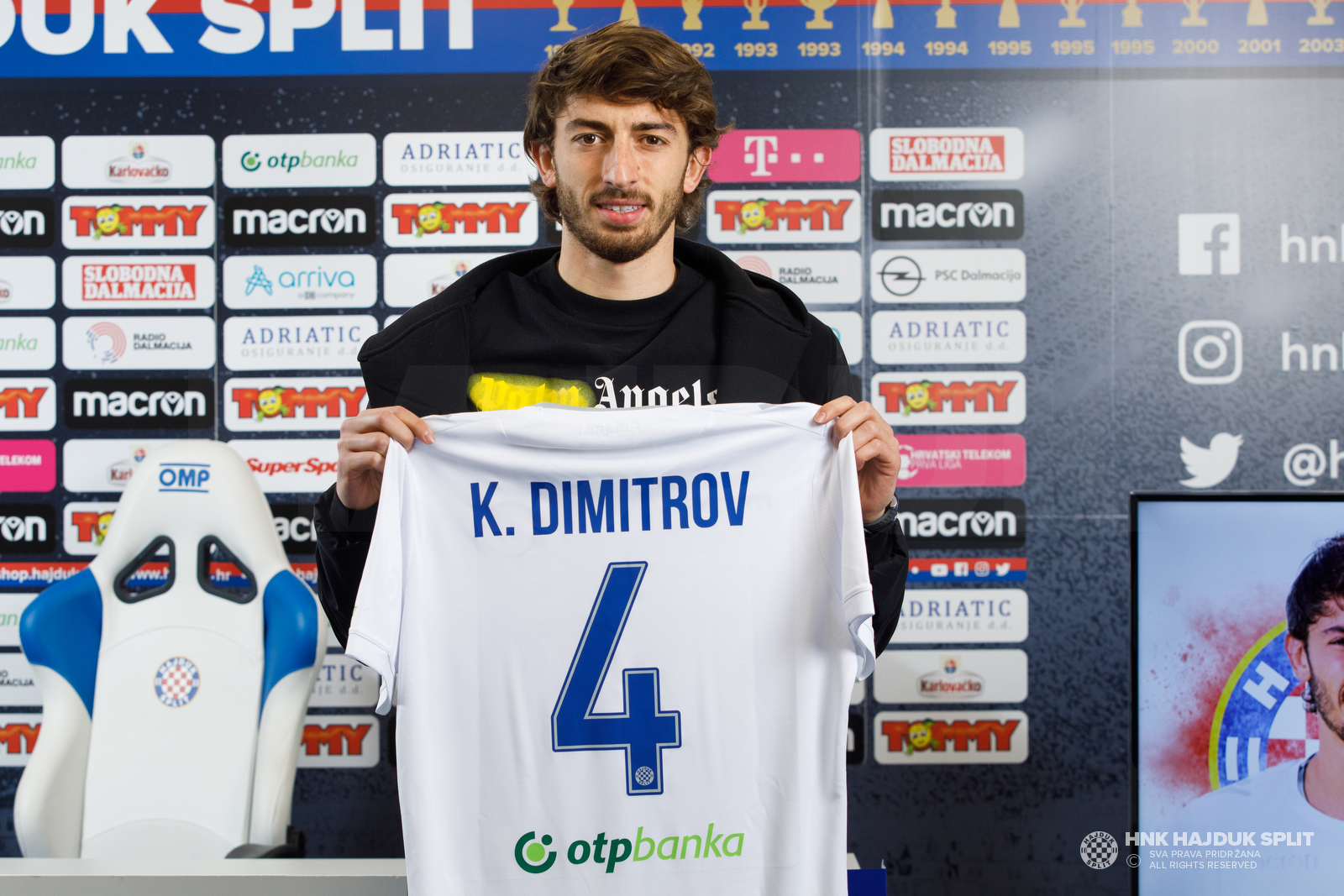 Kristian Dimitrov is a new Hajduk player! • HNK Hajduk Split