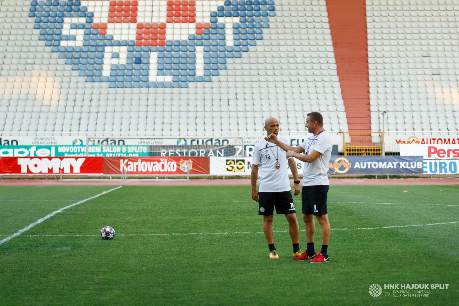 Posljednji trening uoči dvoboja sa Slaven Belupom