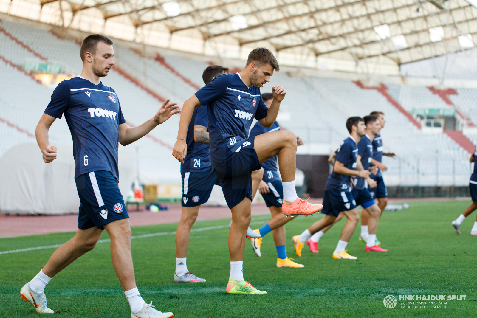 Posljednji trening uoči dvoboja sa Slaven Belupom