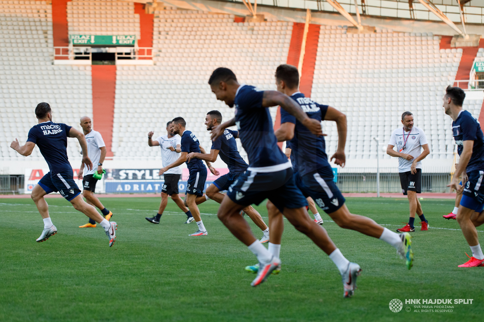 Posljednji trening uoči dvoboja sa Slaven Belupom