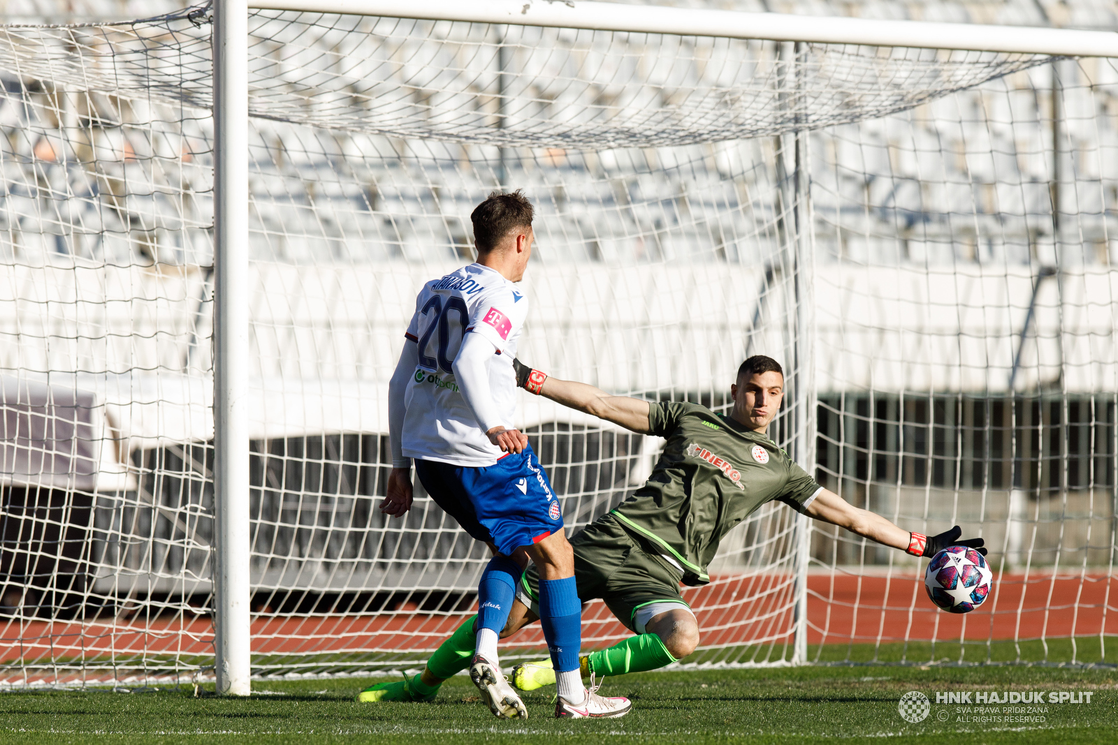 Hajduk - Croatia Zmijavci 1:1