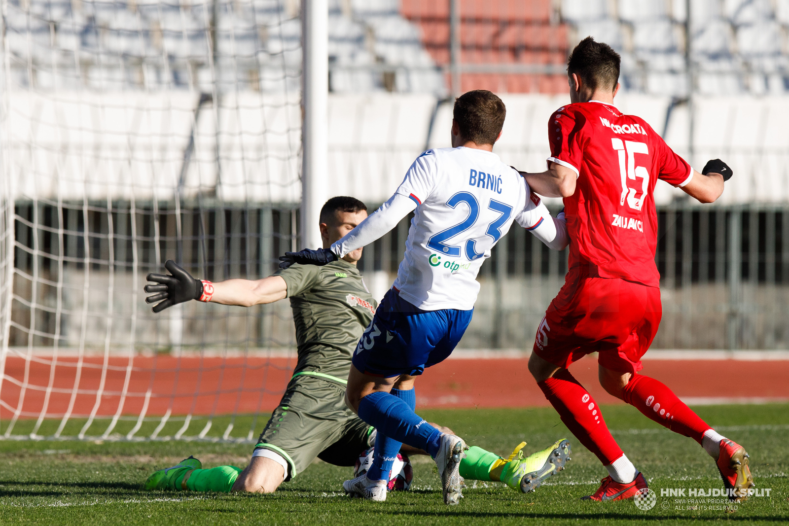 Hajduk - Croatia Zmijavci 1:1