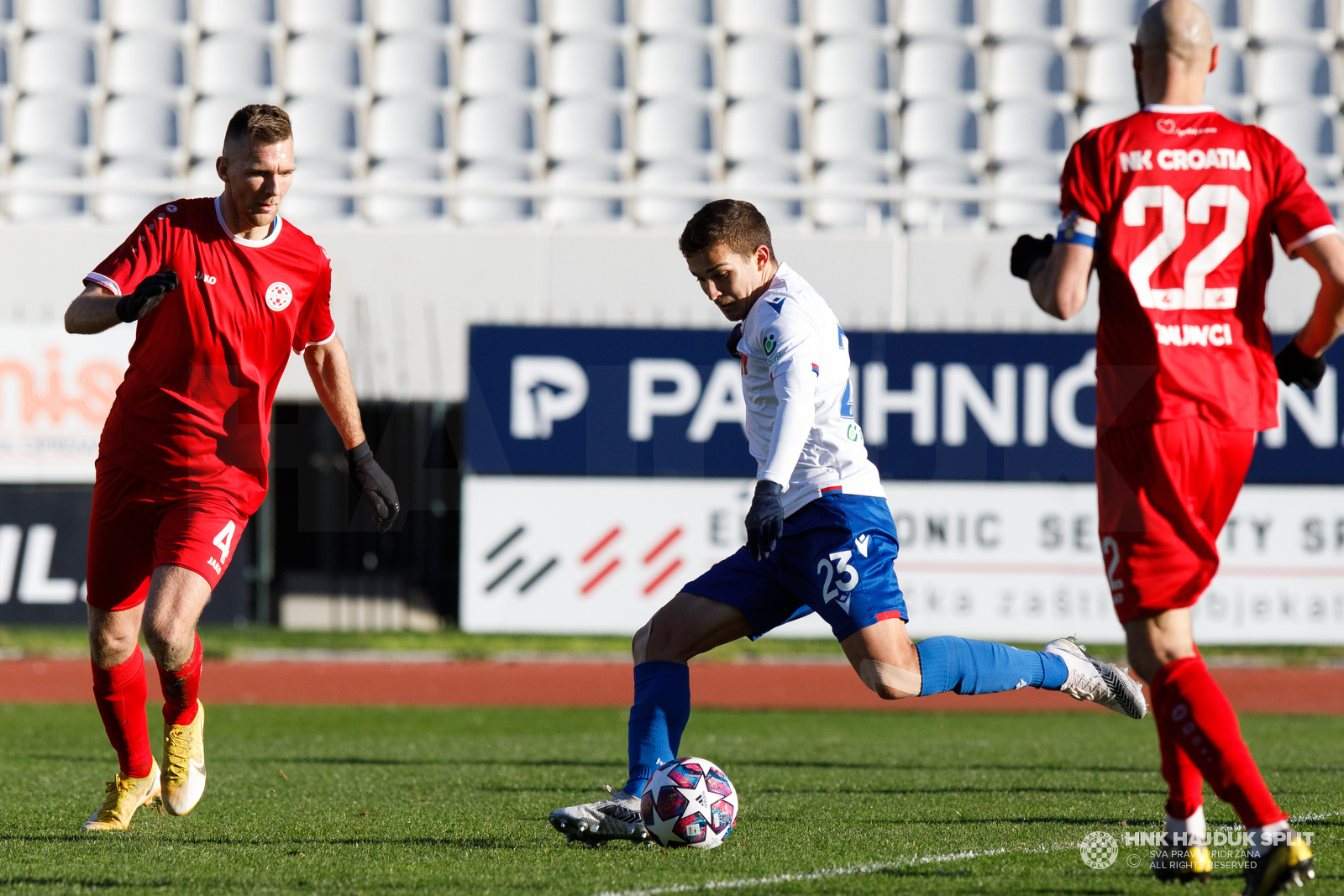 Hajduk - Croatia Zmijavci 1:1