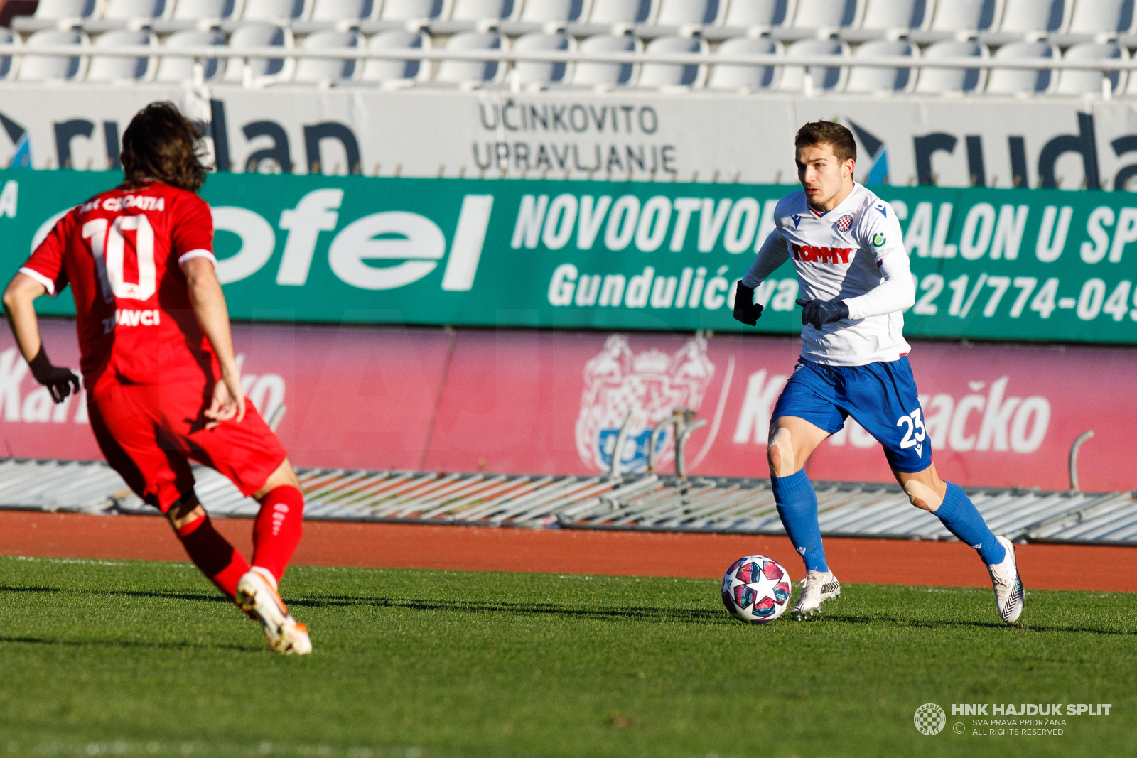 Hajduk - Croatia Zmijavci 1:1